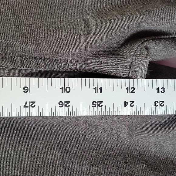 Volcom Corpo Class Flat Front Shorts Charcoal Gray Size 34 - Picture 9 of 16